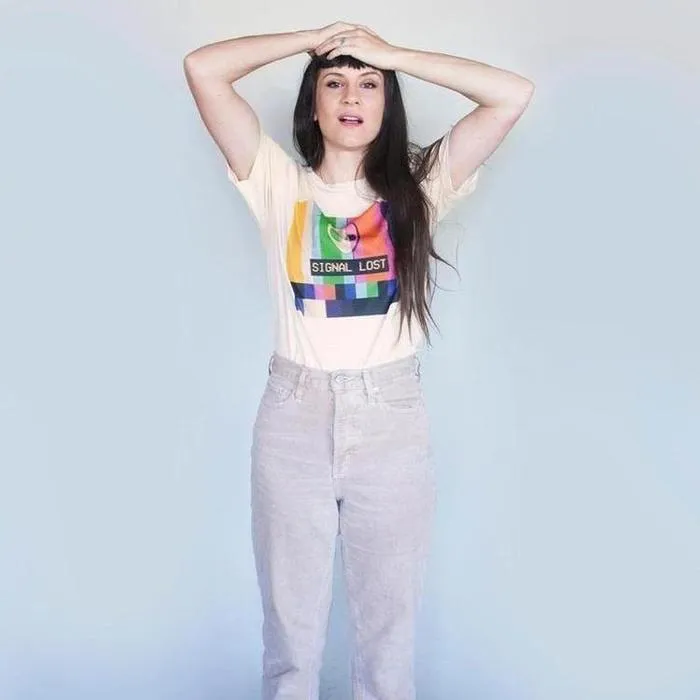 Signal Lost Alien Vaporwave Shirt