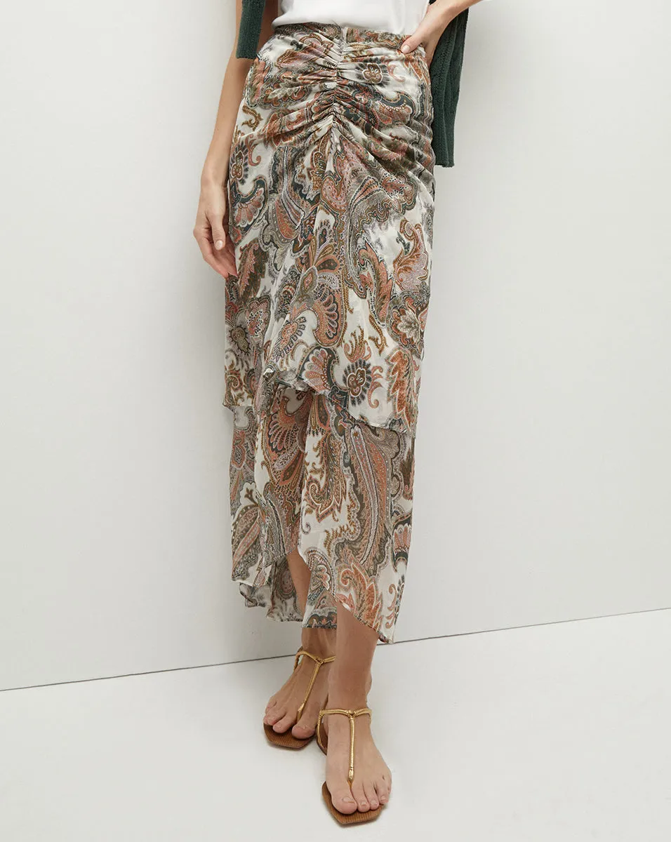Sira Silk Skirt
