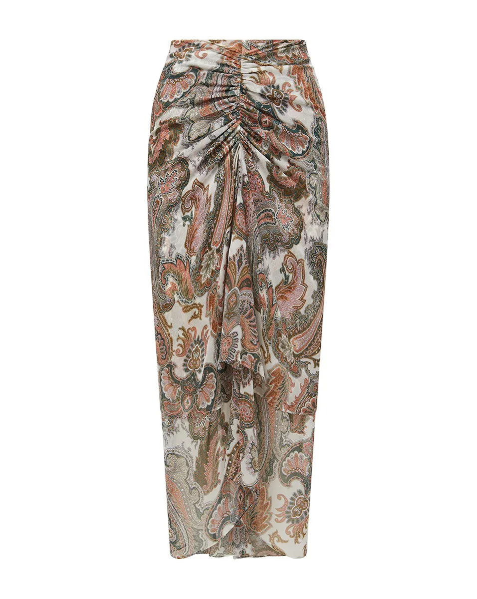Sira Silk Skirt