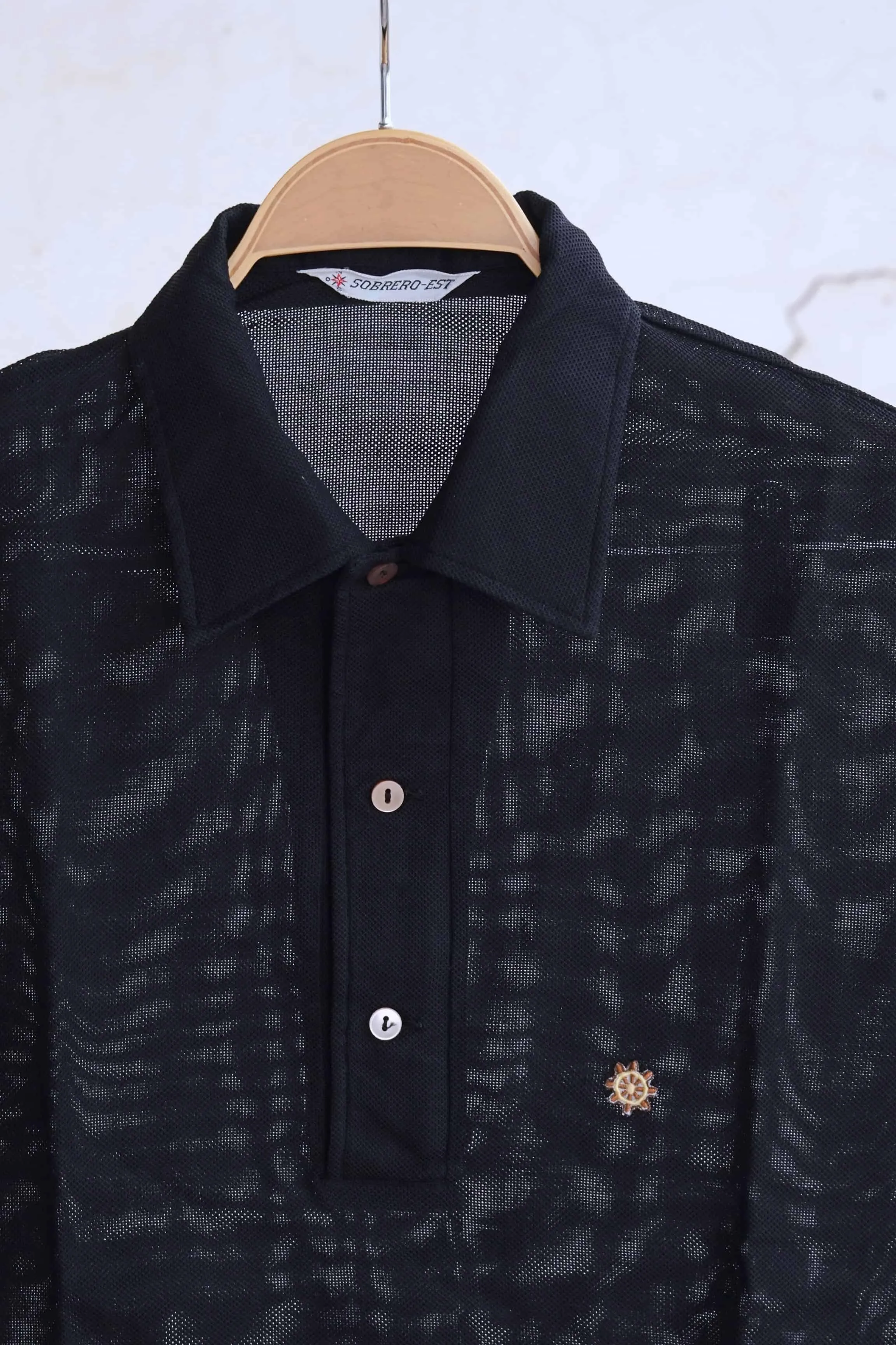 SOBRERO EST 60's Cotton Mesh Polo Shirt
