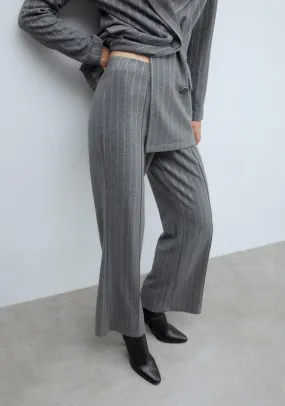 Soft-touch trousers - Light Grey