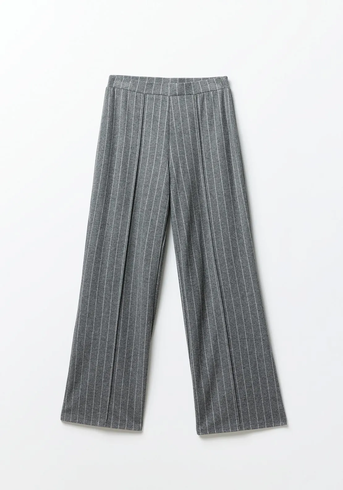 Soft-touch trousers - Light Grey