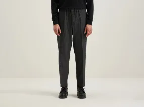 Stanford wide tapered trousers (242 / M / COMBO A)