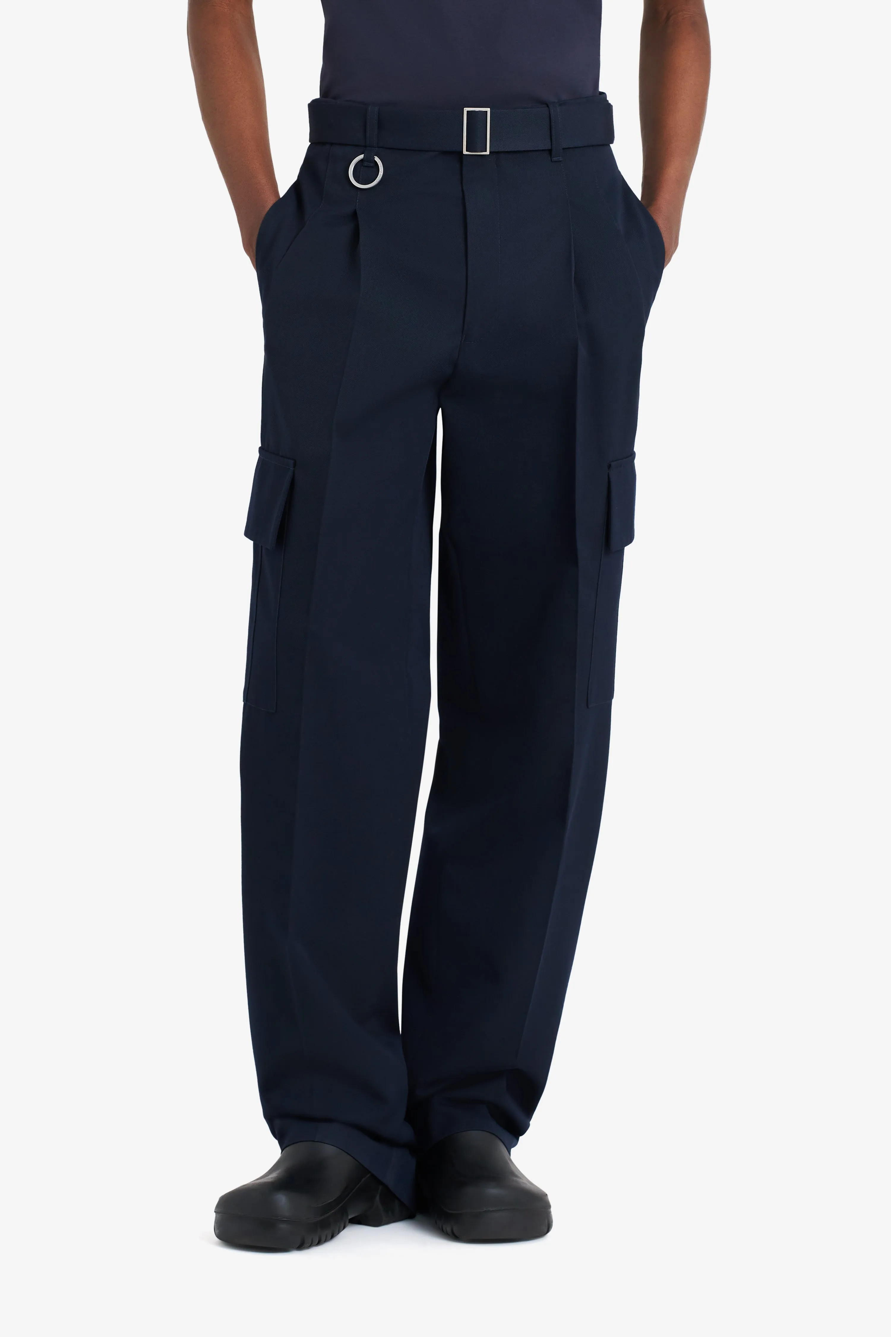 SUIT PANT CARGO POCKETS NAVY