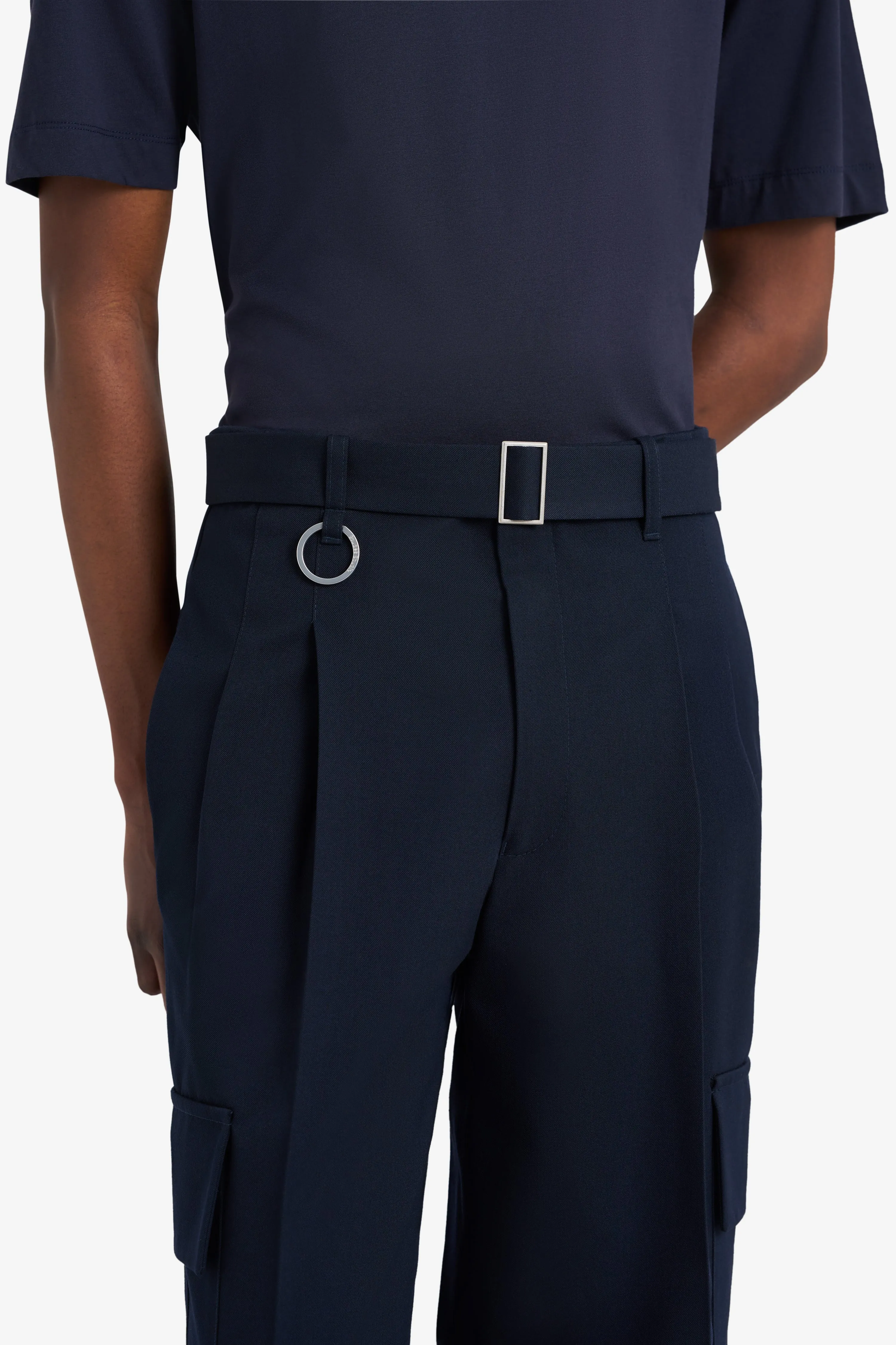 SUIT PANT CARGO POCKETS NAVY