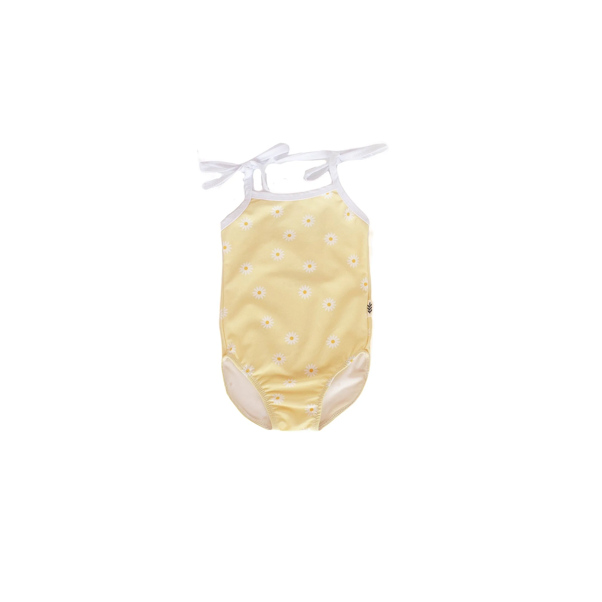 Tie Strap One-Piece Swimsuit - Daisy