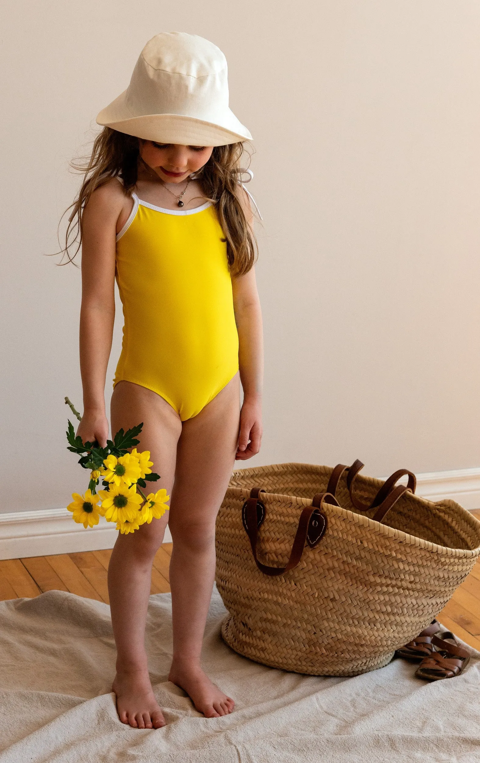 Tie-Strap One-Piece Swimsuit - Sea Green