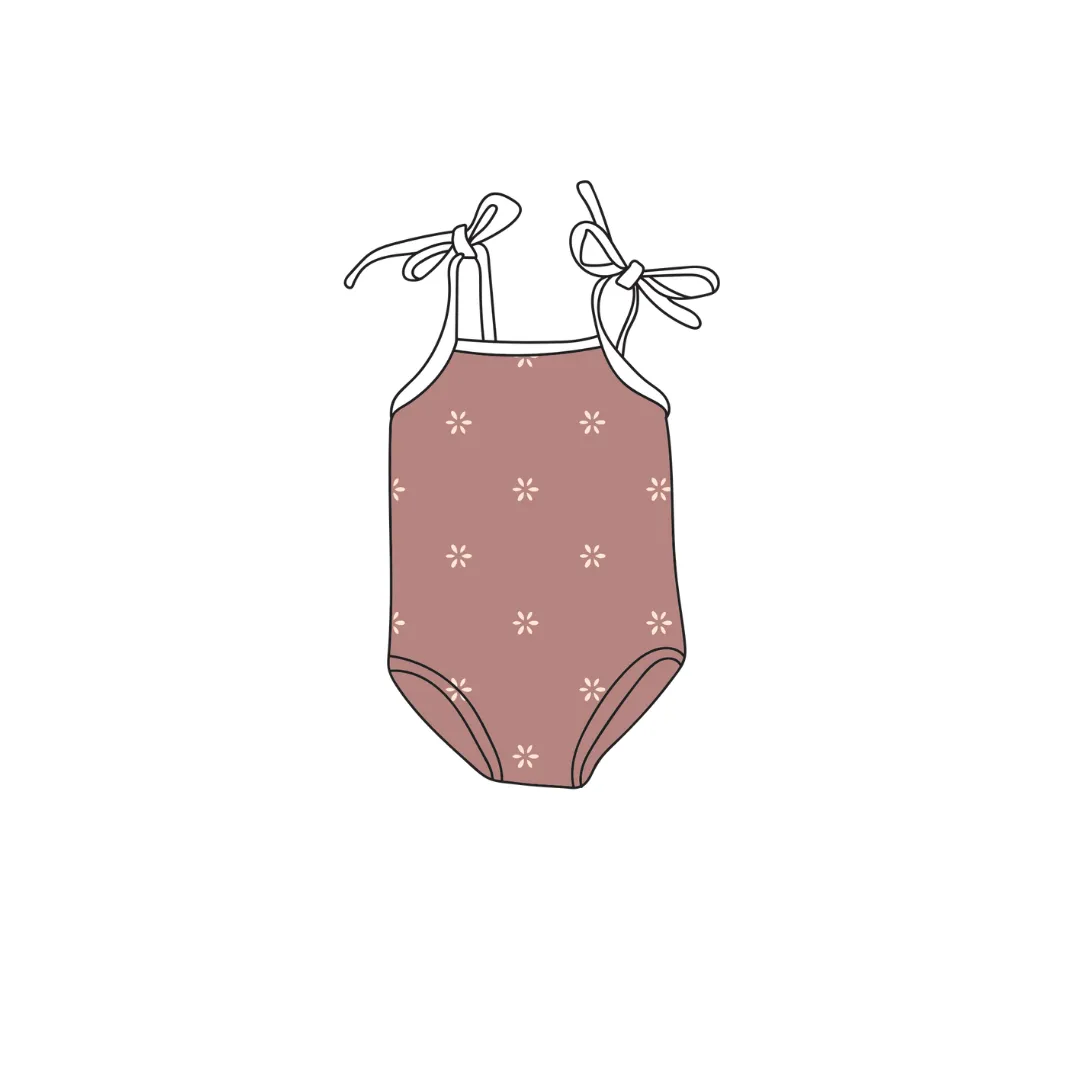 Tie Strap One-Piece Swimsuit - Stella