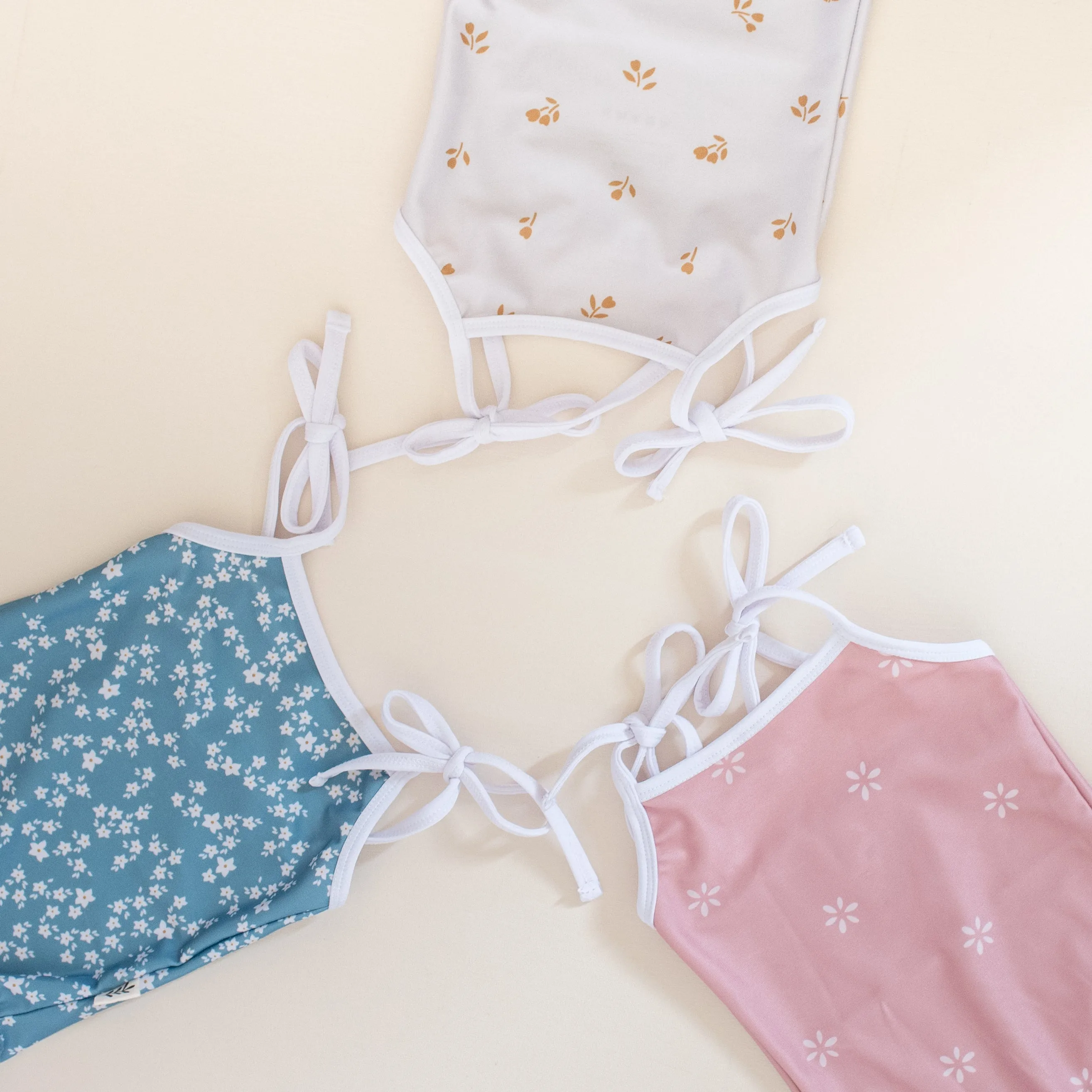 Tie Strap One-Piece Swimsuit - Stella