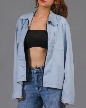 Unisex Solid Jacket -  (Suede)
