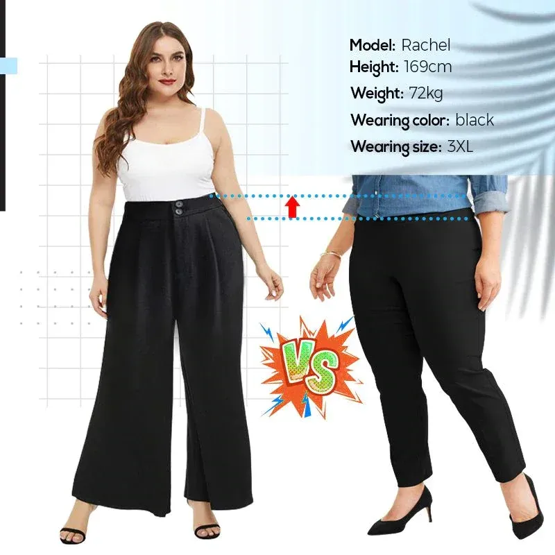 Woman's Casual Full-Length Loose Pants