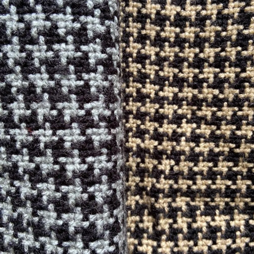 Woollen Shawl With Fringes | Grey | Loom Knit | Black Check | Women Winter Wear